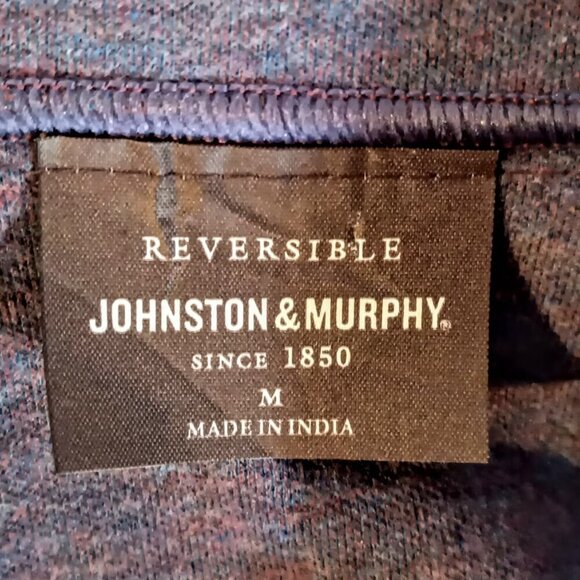 Johnston & Murphy Reversible 1/4 Zip Pullover Sweater - Picture 5 of 6